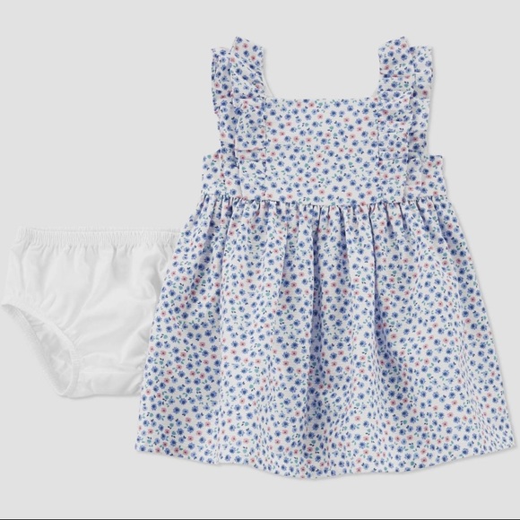 Carter's Just One You Baby Girls' Floral Dress - Picture 1 of 4